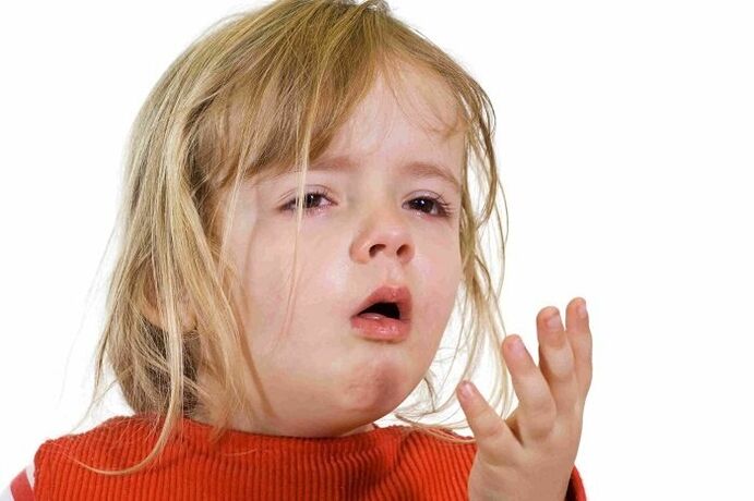 кашлица при дете с паразити